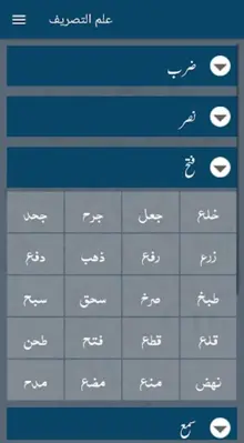 التصریف android App screenshot 3